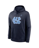 Jordan Men's Navy North Carolina Tar Heels Primetime Evergreen Club Fleece Pullover Hoodie