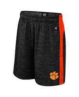 Colosseum Big Boys and Girls Black Clemson Tigers Mayfield Shorts