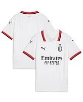 Puma Big Boys and Girls White Ac Milan 2024/25 Away Replica Jersey