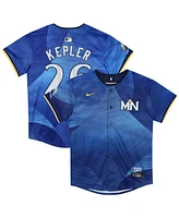 Nike Little Boys and Girls Max Kepler Royal Minnesota Twins 2024 City Connect Limited Jersey