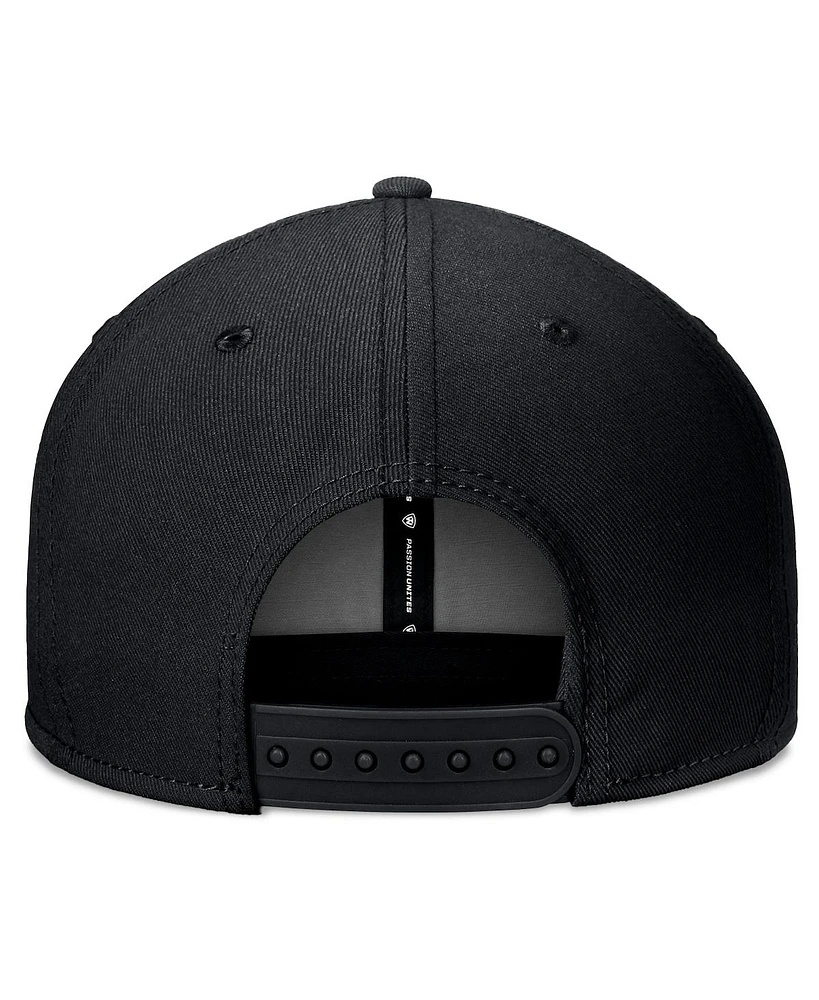Top of the World Men's Black Alabama Crimson Tide Bullpen Snapback Hat