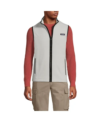 Lands' End Big & Tall Anyweather Fleece Full Zip Vest