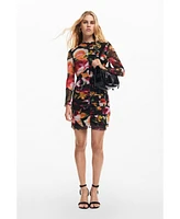 Desigual Women's Floral short dress