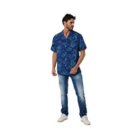 Mio Marino Big & Tall Hawaiian Shirts for Men