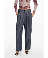 Desigual Women's Straight long pants