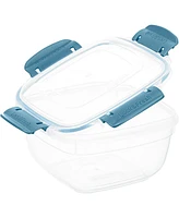 Superio Airtight Food Storage Container with Leakproof Lid, Oz