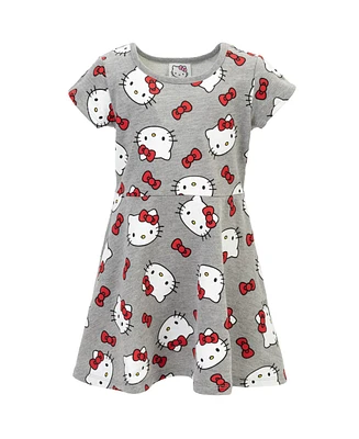 Hello Kitty Girls French Terry Dress