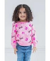 Barbie Girls French Terry Pullover Sweatshirt
