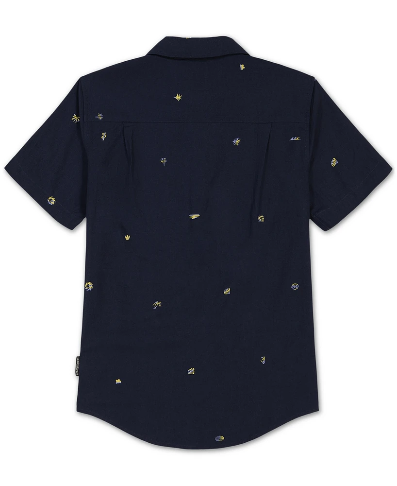 Quiksilver Big Boys Apero Printed Button-Down Shirt
