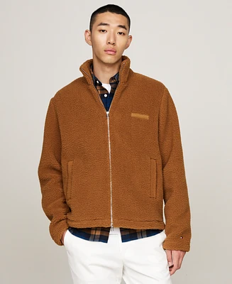 Tommy Hilfiger Men's Monotype Teddy Zip Sweater