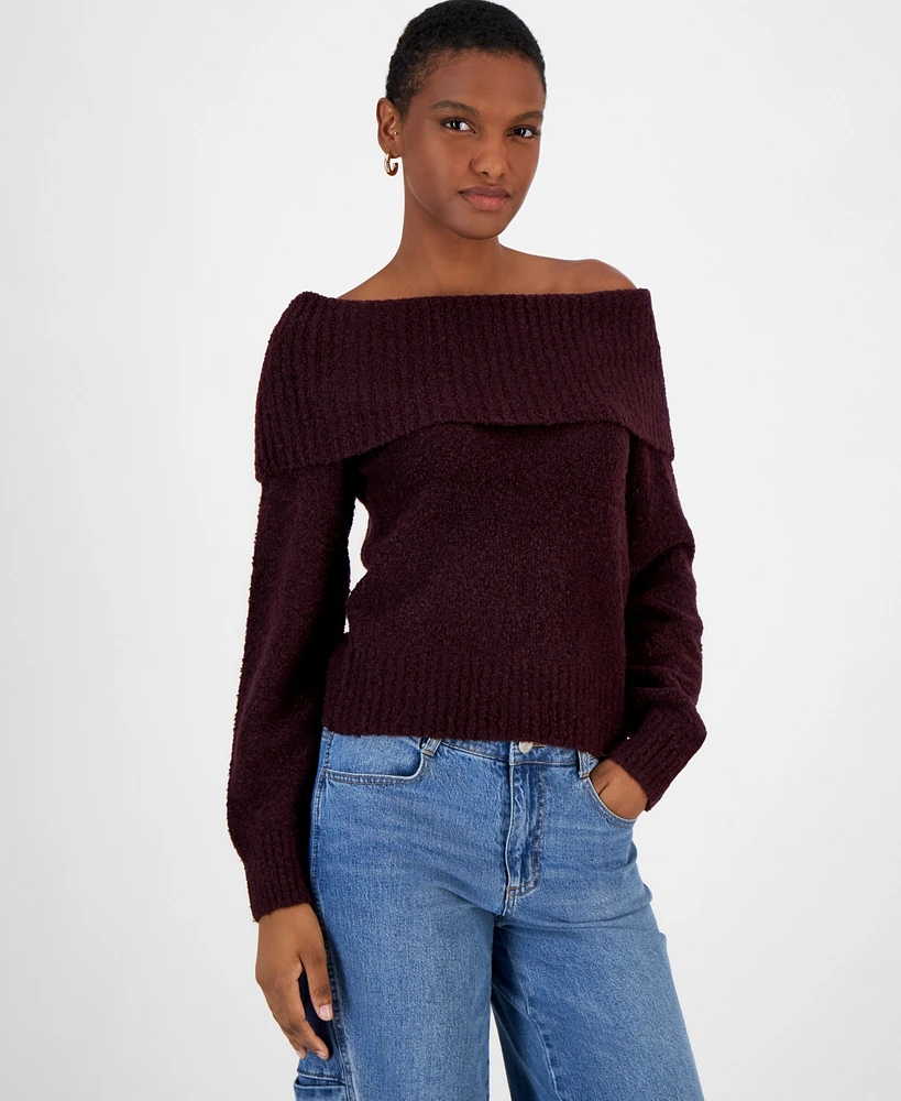 And Now This Women's Marilyn Off-The-Shoulder Sweater, Created for Macy's