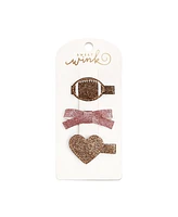 Sweet Wink Girls Football Love Clip Set