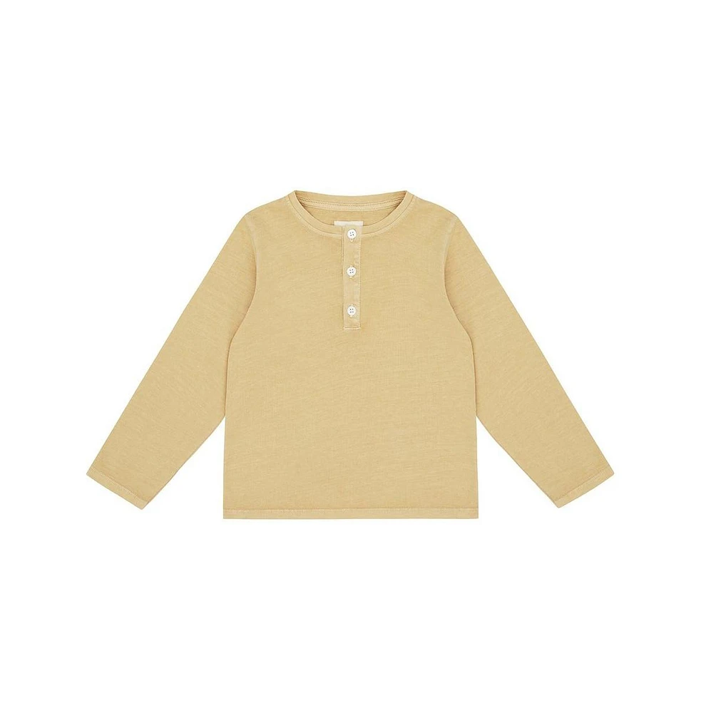 Vild House of Little Baby Ls Organic Cotton T-Shirt - Sandstone