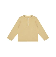 Vild House of Little Baby Ls Organic Cotton T-Shirt - Sandstone