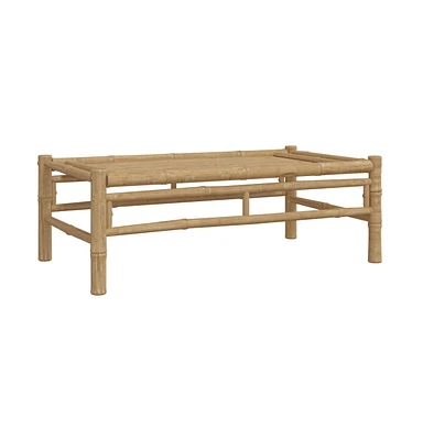 vidaXL Patio Coffee Table 39.4"x21.7"x13" Bamboo