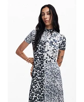 Desigual Women's Floral midi dress