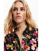 Desigual Women's Floral shirt dress