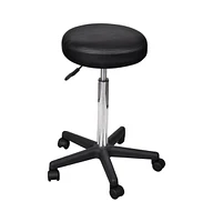 vidaXL Office Stool Faux Leather