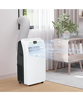 Homcom 12000 Btu Portable Air Conditioner for 550 sqft room, Timer On/Off