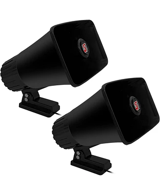 5 Core Indoor Outdoor Pa Horn Speaker 5 x 8 Inch Loud Pa System 8 Ohm 65W Loud Siren Audio