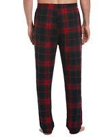 Perry Ellis Portfolio Men's Deluxe Touch Knit Plaid Pajama Pant