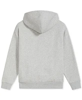 Puma Women's Embossed-Logo Fleece Hoodie