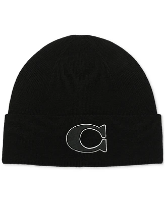 Coach Men's Varsity Logo Beanie