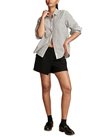 Lucky Brand Women's Boyfriend Button-Down Shirt