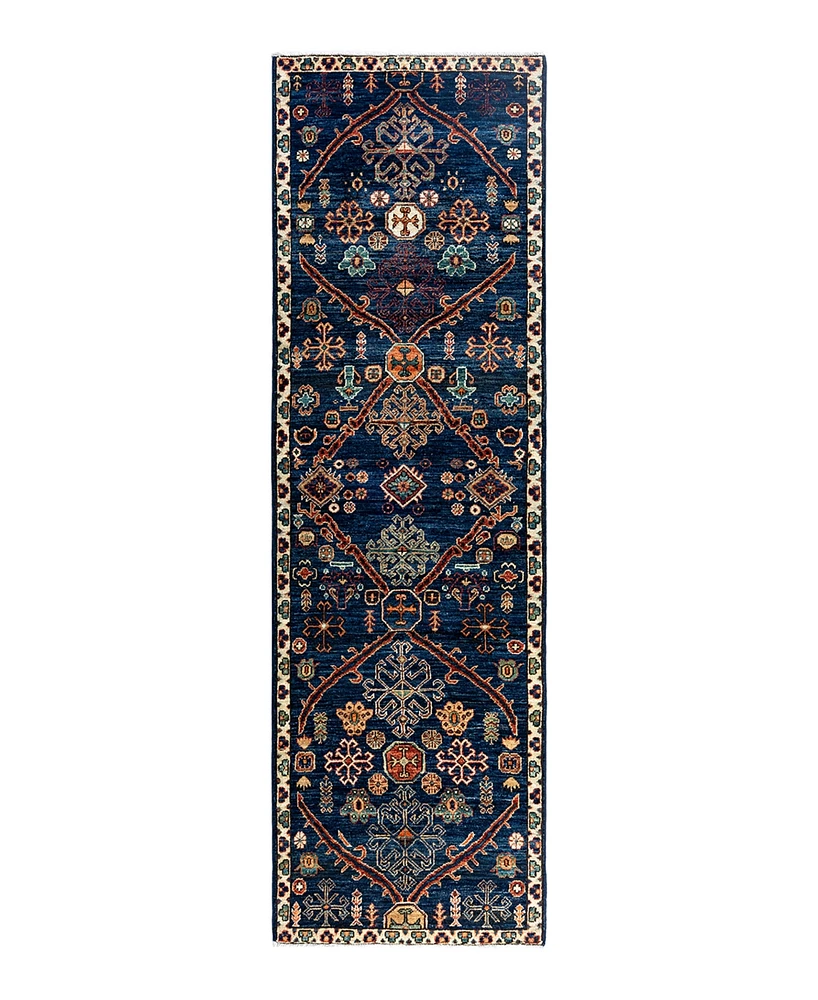 Adorn Hand Woven Rugs Serapi M1993 2'6"x8'2" Runner Area Rug