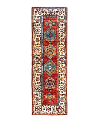 Adorn Hand Woven Rugs Serapi M1993 2'7"x7'11" Runner Area Rug