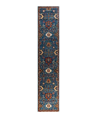 Adorn Hand Woven Rugs Serapi M1993 2'8"x13'8" Runner Area Rug