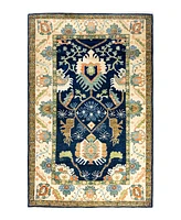 Adorn Hand Woven Rugs Serapi M1993 4'1"x6'5" Area Rug