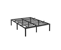 gaomon Metal Bed Frame, 14 Inch Simple Platform Sturdy Heavy Duty Frame Mattress Foundation, No Box Spring Needed, Easy Assembly, Twin