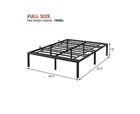 gaomon Metal Bed Frame, 14 Inch Simple Platform Sturdy Heavy Duty Frame Mattress Foundation, No Box Spring Needed, Easy Assembly, Twin