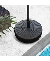 Givimo 20 Inch Fillable Heavy-Duty Round Umbrella Base Stand