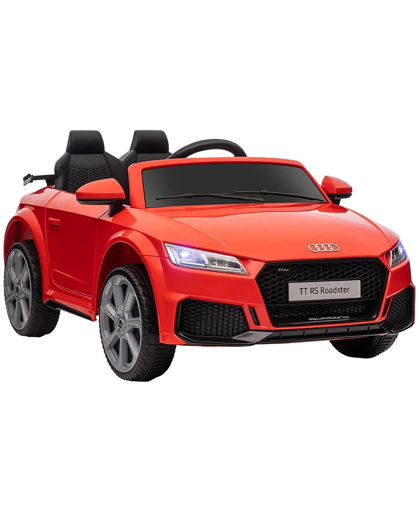 Aosom 6V Kids Electric Ride On Car, Licensed Audi Tt Rs with Seat, Remote