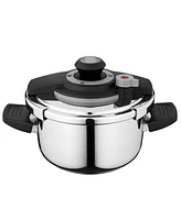 BergHOFF Essentials 4Pc 18/10 Stainless Steel Pressure Cooker Set 7.4 Qt & 4.2Qt