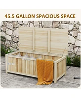 Streamdale Furniture 45.5 Gallon Outdoor Storage Box: Deck & Balcony Storage