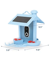 Cowin Smart Bird Feeder with Camera Auto Capture Ai Identify