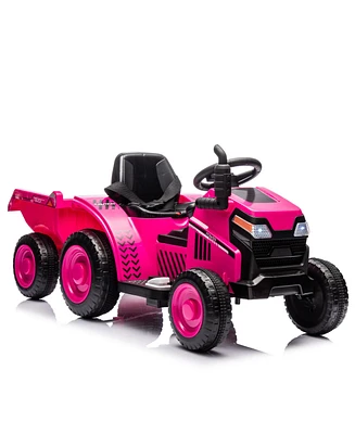 Streamdale Furniture Black Knight Ride-On Tractor for Kids