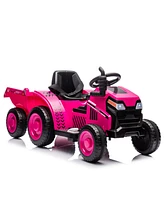 Streamdale Furniture Black Knight Ride-On Tractor for Kids