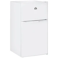 Streamdale Furniture Compact 3.2 Cu.Ft Mini Fridge with Adjustable Shelf, Thermostat, Reversible Door