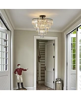 Modern Black Chandelier for Dining, Living, Bedroom