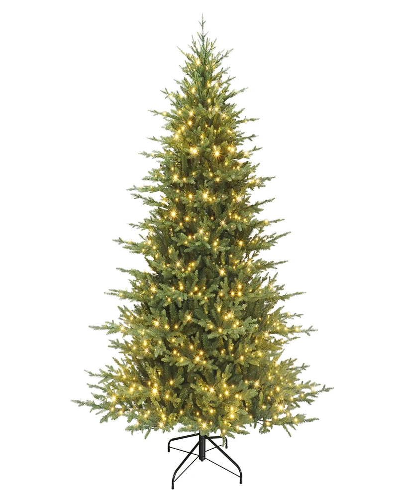 Puleo Pre-Lit Fir Artificial Tree 7.5 ft.