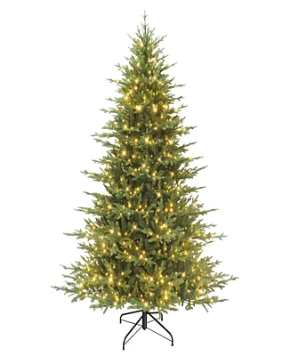 Puleo Pre-Lit Fir Artificial Tree 7.5 ft.