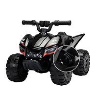 Simplie Fun 6V Electric Kids' Atv Ride-On with Spray, Lights, and Music