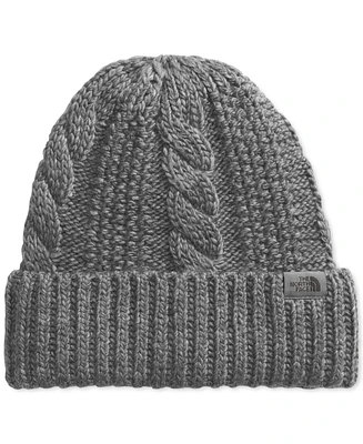 The North Face Women's Oh Mega Cable-Knit Cuffed Beanie