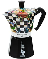 MacKenzie-Childs Courtly Flower Market 6-Cup Bialetti Moka Coffee Pot