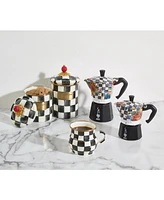 MacKenzie-Childs Courtly Flower Market 6-Cup Bialetti Moka Coffee Pot