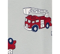 Carter's Baby Boys 4-Pk. Cotton Fire Truck Bodysuits